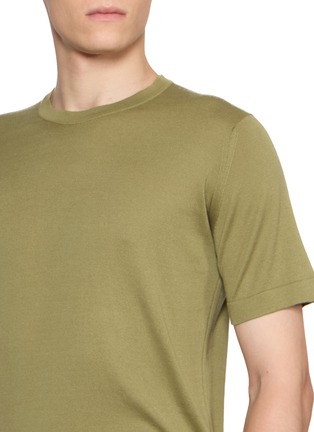  - JOHN SMEDLEY - Lorca Sea Island Cotton T-shirt