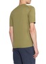 Back View - Click To Enlarge - JOHN SMEDLEY - Lorca Sea Island Cotton T-shirt
