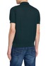 Back View - Click To Enlarge - JOHN SMEDLEY - Calun Textured Polo Shirt