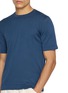  - JOHN SMEDLEY - Lorca Welted Sea Island Cotton Knit T-Shirt