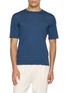 JOHN SMEDLEY Lorca Welted Sea Island Cotton Knit T-Shirt