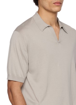  - JOHN SMEDLEY - Noah Sea Island Cotton Polo Shirt