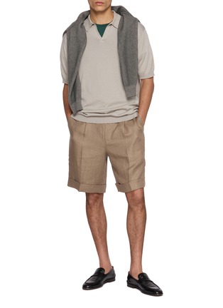 Figure View - Click To Enlarge - JOHN SMEDLEY - Noah Sea Island Cotton Polo Shirt