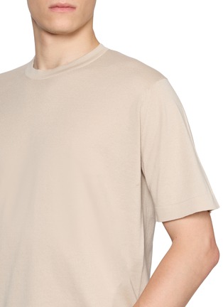 - JOHN SMEDLEY - Lorca Sea Island Cotton T-shirt