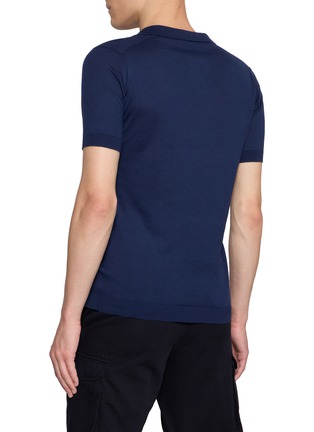 Back View - Click To Enlarge - JOHN SMEDLEY - Noah Skipper Collar Shirt
