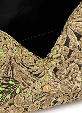 Detail View - Click To Enlarge - DRIES VAN NOTEN - Floral Tapestry Jacquard Shoulder Bag