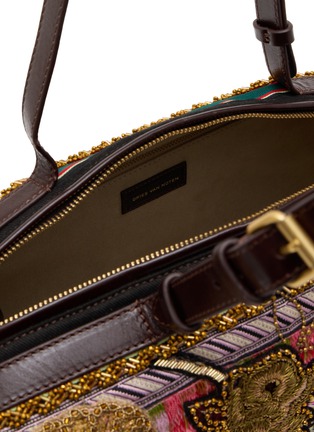 Detail View - Click To Enlarge - DRIES VAN NOTEN - Medium East West Embroidered Bag
