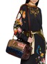 Figure View - Click To Enlarge - DRIES VAN NOTEN - Medium East West Embroidered Bag