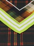 Detail View - Click To Enlarge - DRIES VAN NOTEN - Large Twin Check Print Pareos Silk Scarf