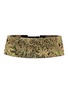 DRIES VAN NOTEN Floral Jacquard Low-Waist Structured Belt 
