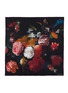 DRIES VAN NOTEN Large Twin Flower Print Pareos Silk Scarf
