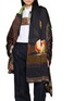 Figure View - Click To Enlarge - DRIES VAN NOTEN - Large Twin Still Life Print Pareos Scarf
