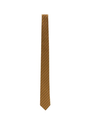 Figure View - Click To Enlarge - DRIES VAN NOTEN - Geometric Jacquard Classic Tie