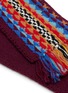 Detail View - Click To Enlarge - DRIES VAN NOTEN - Little Jacquard Fringed Wool Scarf