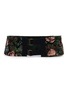 Detail View - Click To Enlarge - DRIES VAN NOTEN - Floral Jacquard Low-Waist Structured Belt