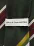 Detail View - Click To Enlarge - DRIES VAN NOTEN - Diagonal Repp Stripe Classic Tie