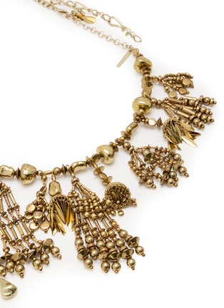 Detail View - Click To Enlarge - DRIES VAN NOTEN - Embellished Tassel Charm Necklace