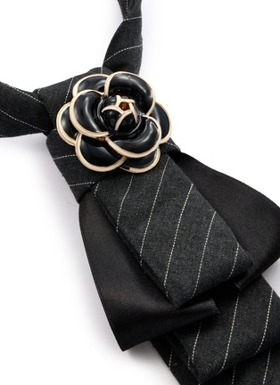 Detail View - Click To Enlarge - MINIME PARIS - Rose Tie Necklace