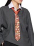 Figure View - Click To Enlarge - MINIME PARIS - Embellished Tie Necklace
