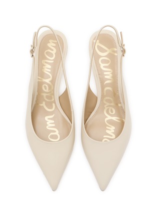 Detail View - Click To Enlarge - SAM EDELMAN - Finch 35 Leather Slingback Pumps