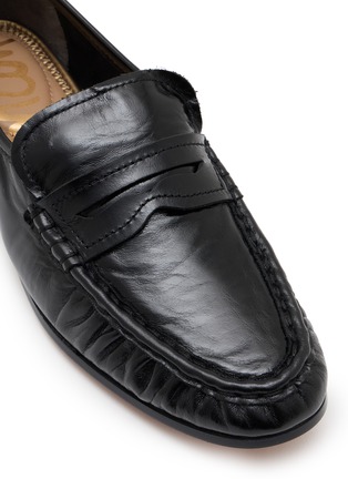 Detail View - Click To Enlarge - SAM EDELMAN - Lizbeth Leather Loafers