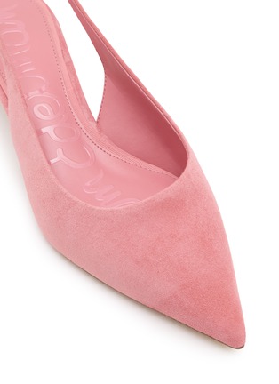 Detail View - Click To Enlarge - SAM EDELMAN - Finch 35 Suede Slingback Pumps