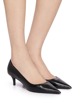 Figure View - Click To Enlarge - SAM EDELMAN - Summer 50 Leather Pumps