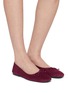 Figure View - Click To Enlarge - SAM EDELMAN - Allie Suede Ballerina Flats