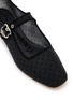 Detail View - Click To Enlarge - SAM EDELMAN - Michaela Mesh Polka Dots Mary Jane Flats