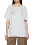 MAISON MARGIELA Oversized Numeric Handpainted Logo Cotton T-Shirt