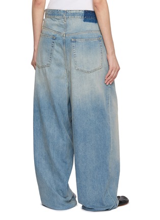 Back View - Click To Enlarge - MAISON MARGIELA - Wrap Denim Jeans