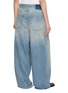Back View - Click To Enlarge - MAISON MARGIELA - Wrap Denim Jeans
