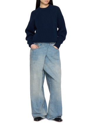 Figure View - Click To Enlarge - MAISON MARGIELA - Wrap Denim Jeans
