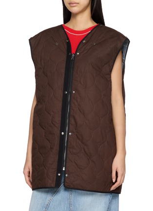 Detail View - Click To Enlarge - MAISON MARGIELA - Vest And Hunting Jacket Set