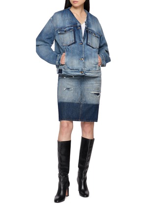 Figure View - Click To Enlarge - MAISON MARGIELA - Denim Jacket