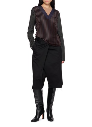 Figure View - Click To Enlarge - MAISON MARGIELA - Lining Patchword Top