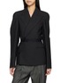 MAISON MARGIELA Wrap Belt Double Breasted Blazer