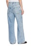 Back View - Click To Enlarge - MAISON MARGIELA - Boyfriend Paisley Panel Denim Jeans