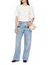 Figure View - Click To Enlarge - MAISON MARGIELA - Boyfriend Paisley Panel Denim Jeans