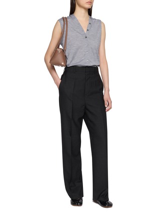 Figure View - Click To Enlarge - MAISON MARGIELA - Tailored Wool Trousers