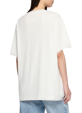 Back View - Click To Enlarge - MAISON MARGIELA - Fusion Logo T-Shirt