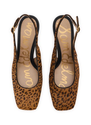 Detail View - Click To Enlarge - SAM EDELMAN - Lucille 65 Leopard Slingback Pumps