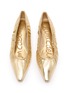 Detail View - Click To Enlarge - SAM EDELMAN - Essex Leather Skimmer Flats