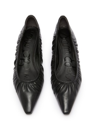 Detail View - Click To Enlarge - SAM EDELMAN - Essex Leather Skimmer Flats