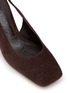 Detail View - Click To Enlarge - SAM EDELMAN - Lucille 65 Suede Slingback Pumps