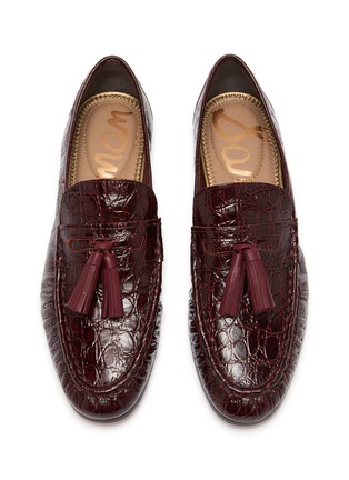 Detail View - Click To Enlarge - SAM EDELMAN - Lana Leather Loafers
