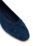 Detail View - Click To Enlarge - SAM EDELMAN - Ruthie Woven Suede Ballerina Flats