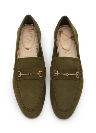 Detail View - Click To Enlarge - SAM EDELMAN - Loraine Unlined Suede Loafers
