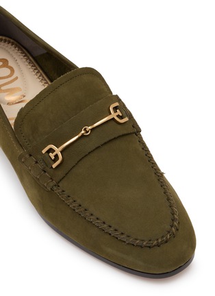 Detail View - Click To Enlarge - SAM EDELMAN - Loraine Unlined Suede Loafers