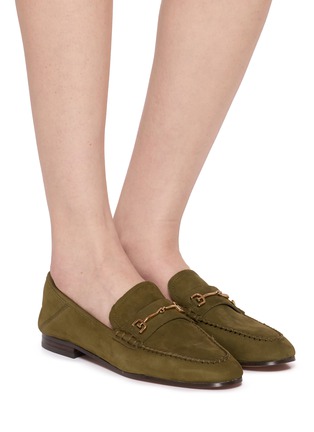 Figure View - Click To Enlarge - SAM EDELMAN - Loraine Unlined Suede Loafers